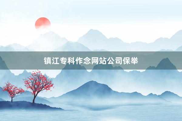 镇江专科作念网站公司保举